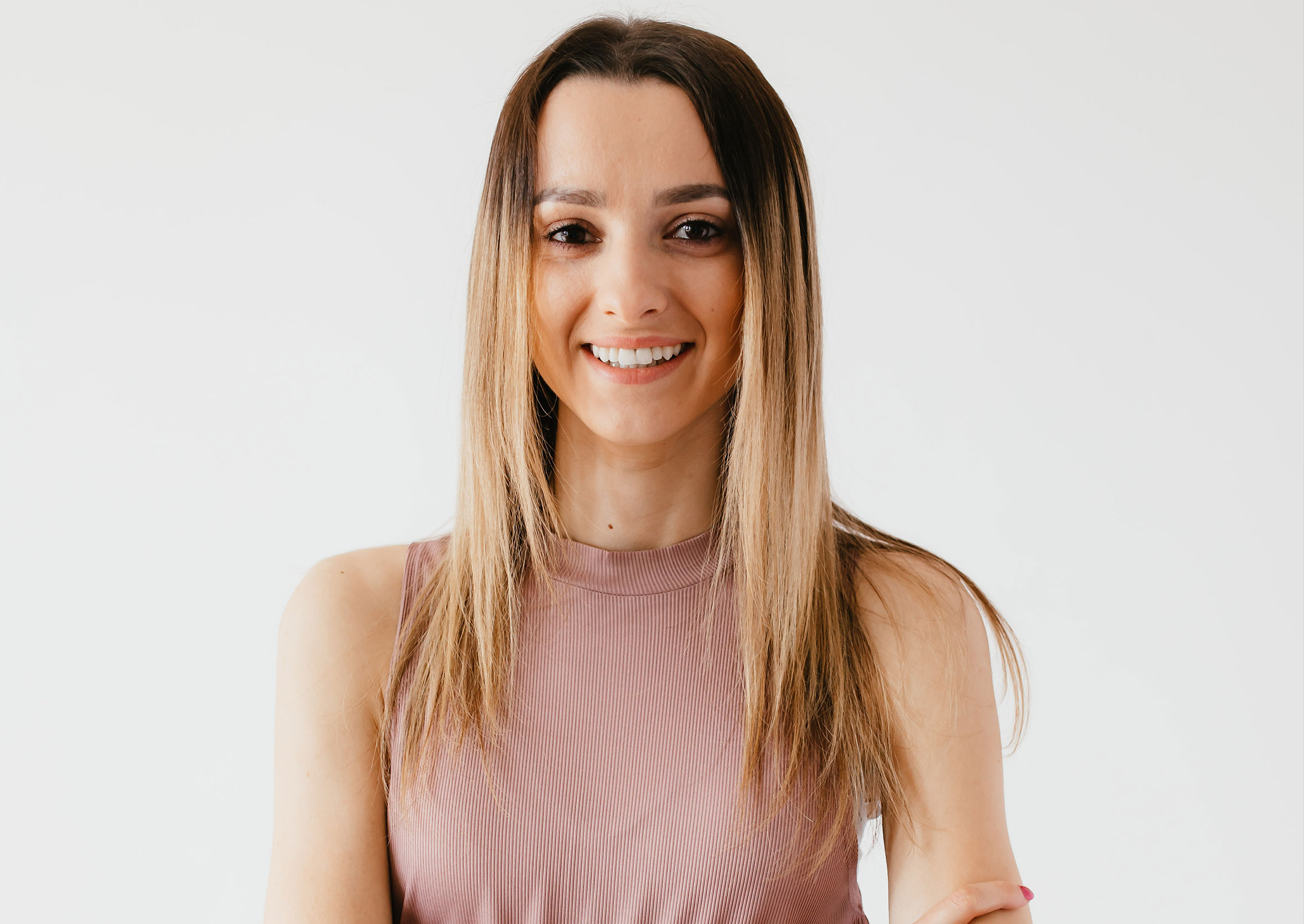 Woman smiling info-24